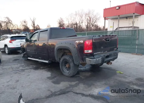 2009 GMC Sierra 2500Hd Sle z USA, uszkodzony, nr VIN 1GTHK53K79F140726